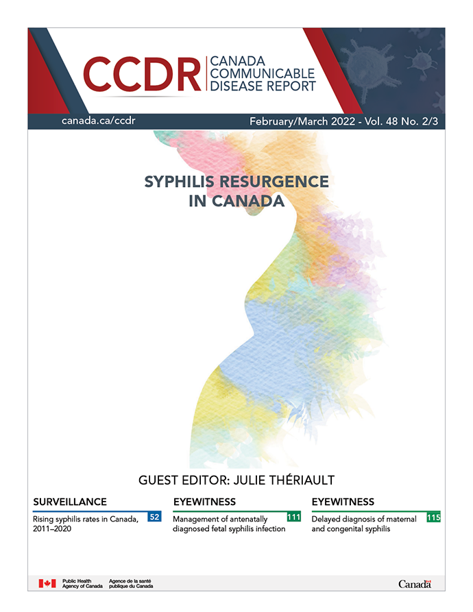 Volume 48-2/3, February/March 2022: Syphilis Resurgence in Canada