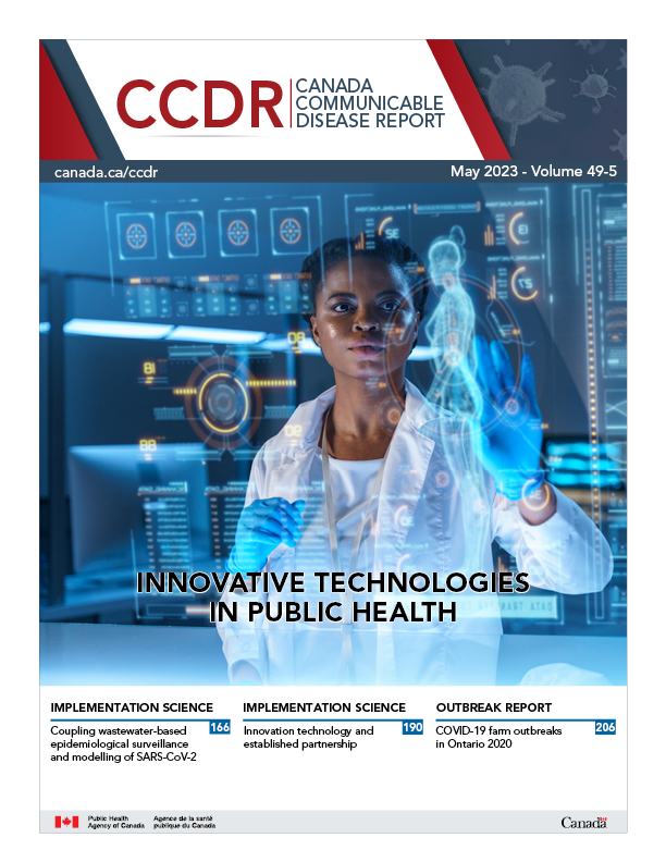CCDR: Volume 49-5, May 2023: Innovative Technologies in Public Health