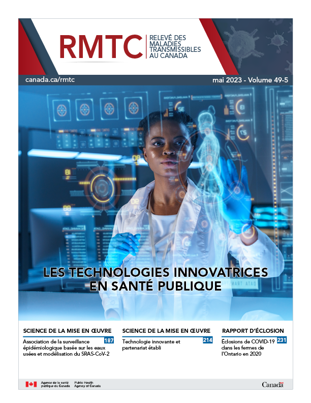 Volume 49-5, mai 2023 : Les technologies innovatrices en santé publique