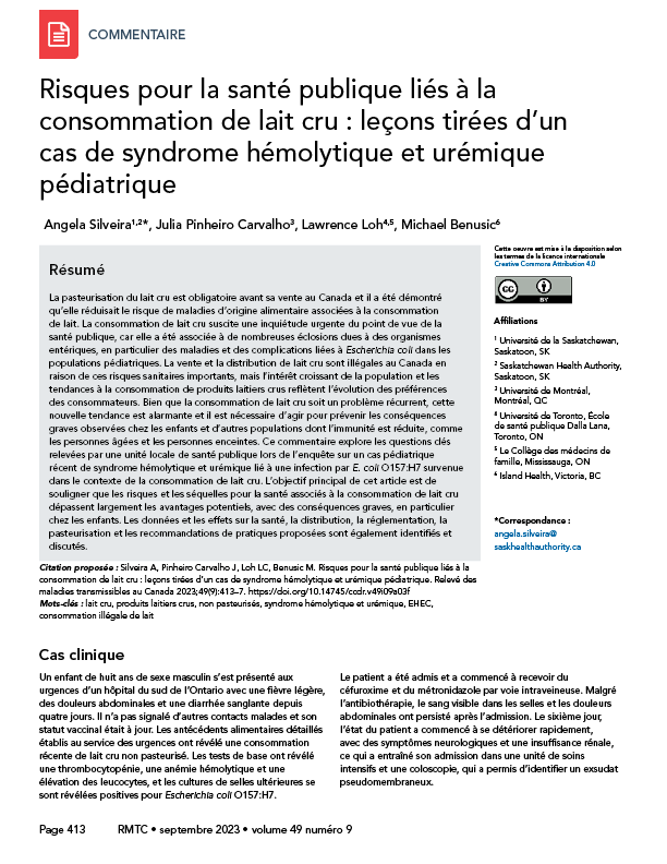 Réfrigération du lait à la ferme et organisation des transports