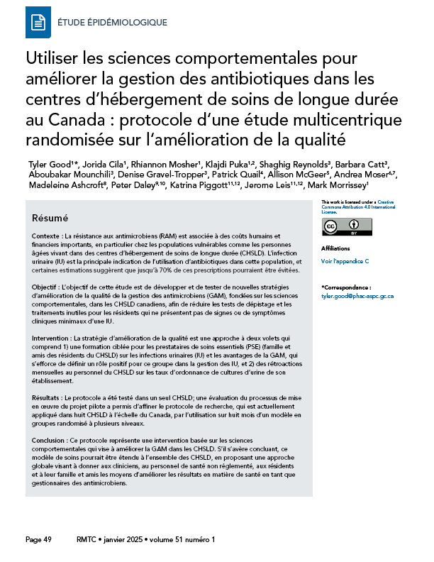 RMTC : Volume 51-1(6), janvier 2025 : image de couverture