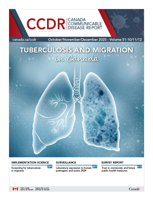 CCDR: Volume 51-10/11/12, October/November/December 2025: Implementation Science in Public Health