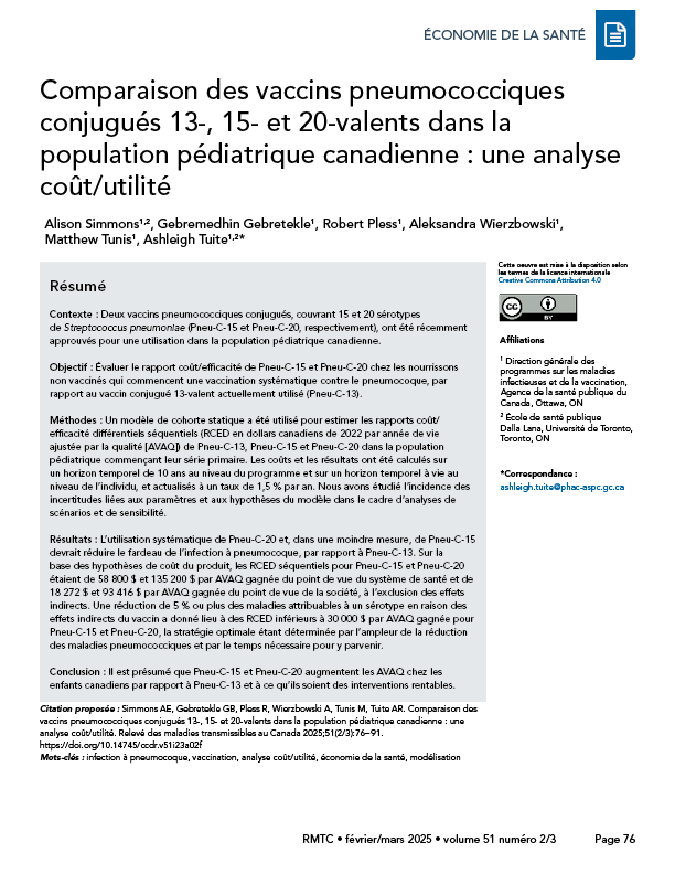 RMTC : Volume 51-2/3(2), février/mars 2025 : image de couverture