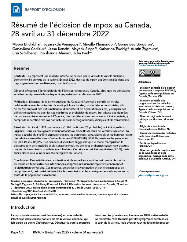 RMTC : Volume 51-2/3(4), février/mars 2025 : image de couverture