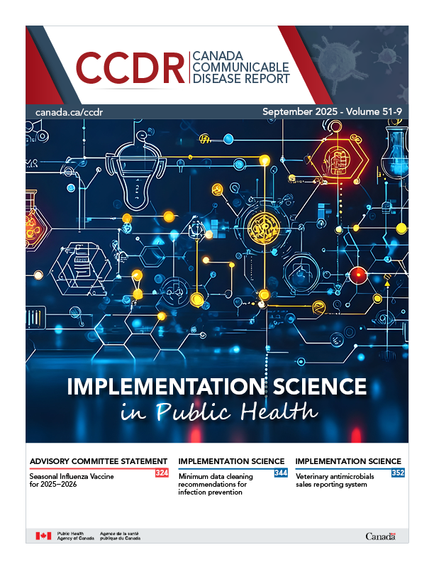 CCDR: Volume 51-9, September 2025: Implementation Science in Public Health