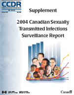 Supplement 2004 Canadian Sexually Transmitted Infections Surveillance Report - cover