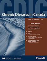Chronic Diseases in Canada - Vol30-1
