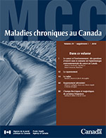 Maladies Chroniques au Canada - Vol30-1