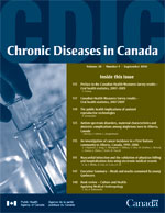 Chronic Diseases in Canada - Vol30-1