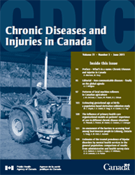 Chronic Diseases in Canada - Volume 31-2