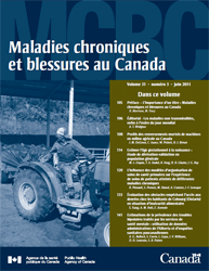 Maladies chroniques au Canada - Volume 31-2