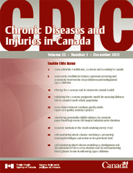 Chronic Diseases in Canada - Volume 31-4