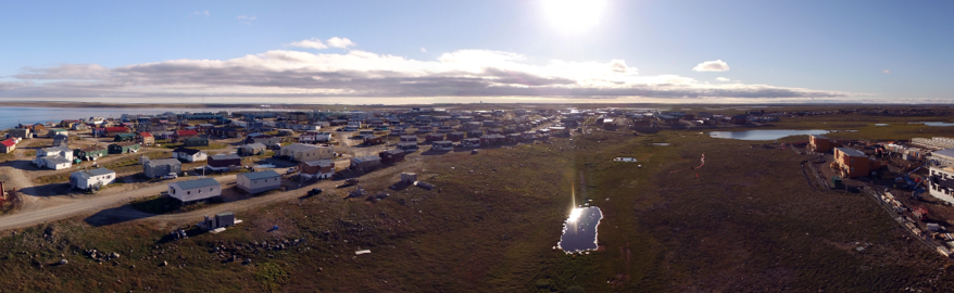 The Arctic Research Foundation’s mobile science labs are used to operate sophisticated scientific equipment in remote locations in the Cambridge Bay area. (POLAR)
