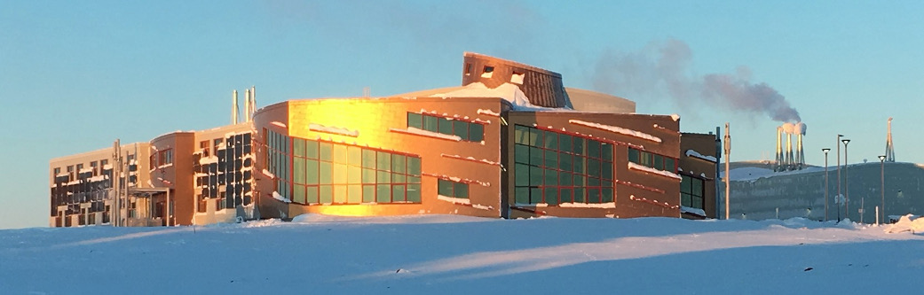 Campus de la Station canadienne de recherche dans l'Extrême- Arctique (SCREA) à Cambridge Bay, NU.