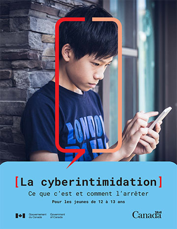 Information sur la cyberintimidation pour les jeunes de 12 à 13 ans