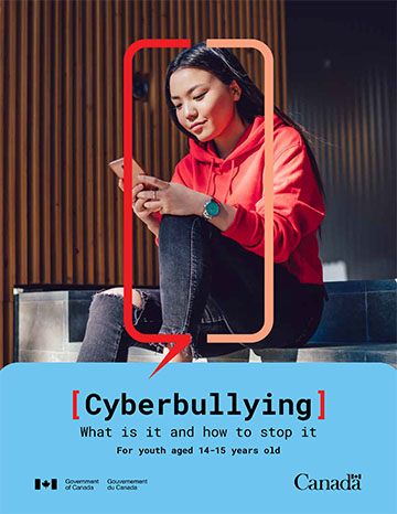 Cyberbullying booklet for youth ages 14-15