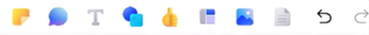Other Whiteboard toolbar buttons