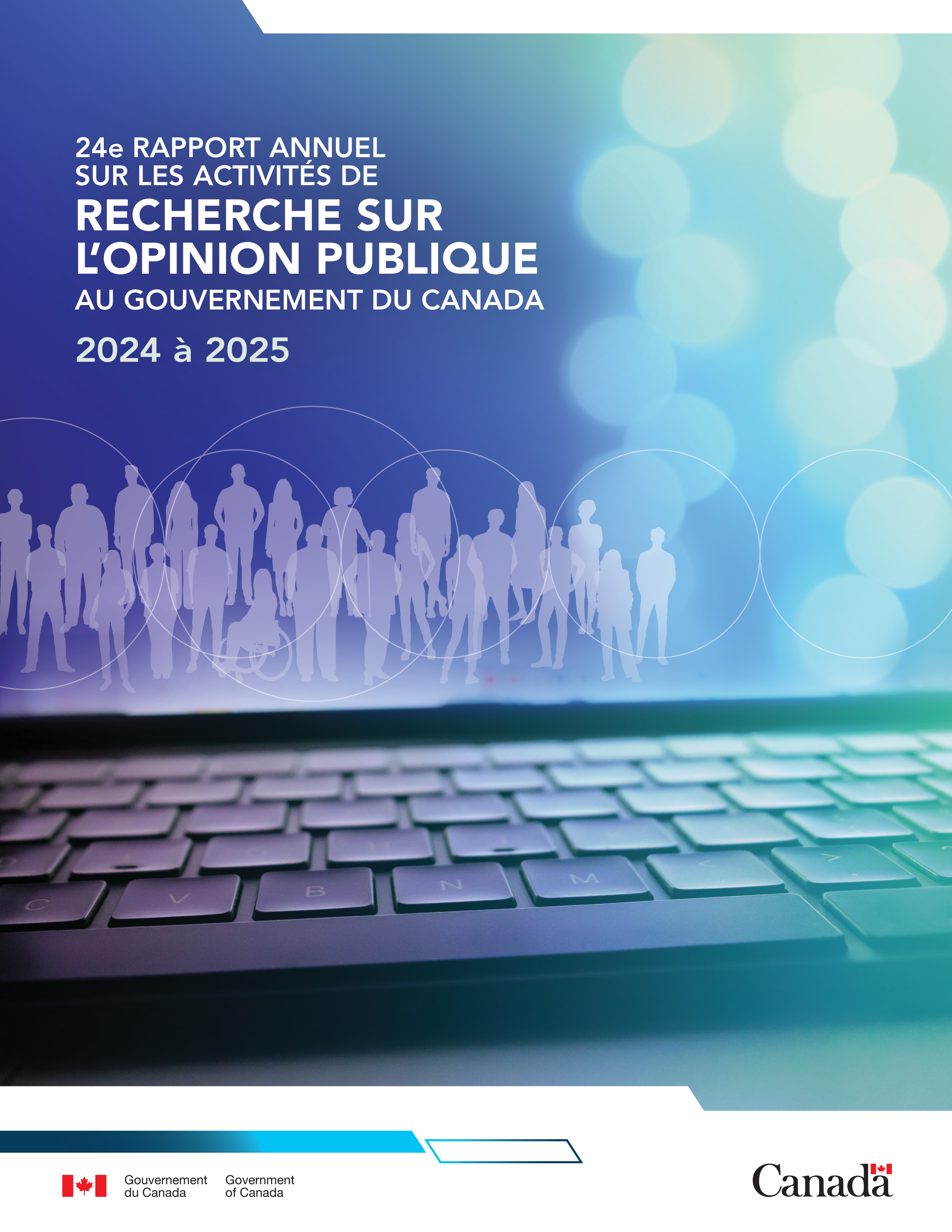 24e rapport annuel sur les activités de recherche sur l’opinion publique au gouvernement du Canada