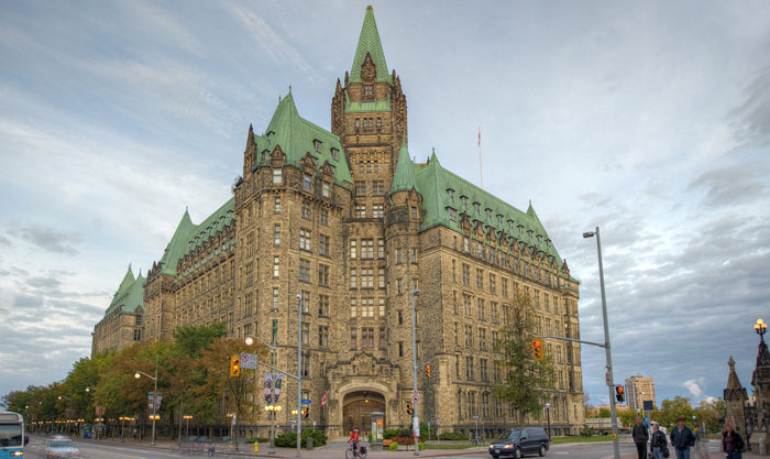 View enlarged image of the Confederation Building.