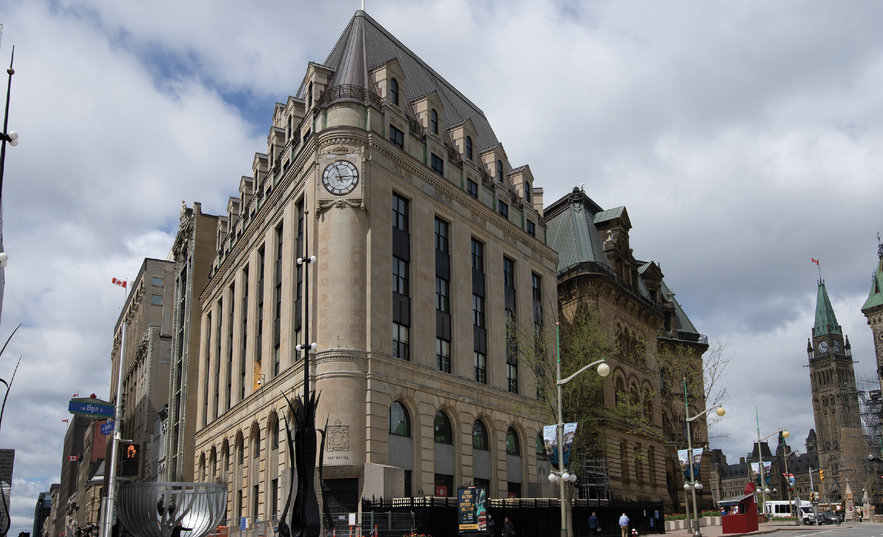 Postal Station B as seen from Elgin Street