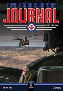 Cover of The RCAF Journal 2023 Volume 12, Issue 1 