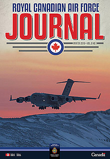 Cover of The RCAF Journal 2019 Volume 8, Issue 1 Winter