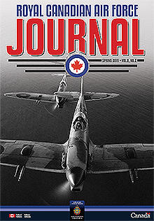 Cover of The RCAF Journal 2019 Volume 8, Issue 2 Spring