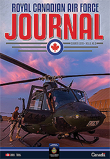 Cover of The RCAF Journal 2019 Volume 8, Issue 3 Summer