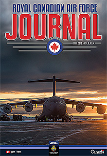 Cover of The RCAF Journal 2019 Volume 8, Issue 4 Fall