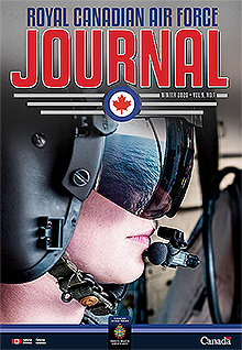 Cover of The RCAF Journal 2020 Volume 9, Issue 1 Winter
