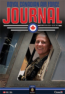 Cover of The RCAF Journal 2021 Volume 10, Issue 3 Summer/Fall