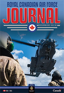 Cover of The RCAF Journal 2022 Volume 11, Issue 1 Winter/Spring