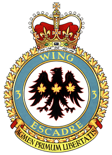 3 Wing Badge