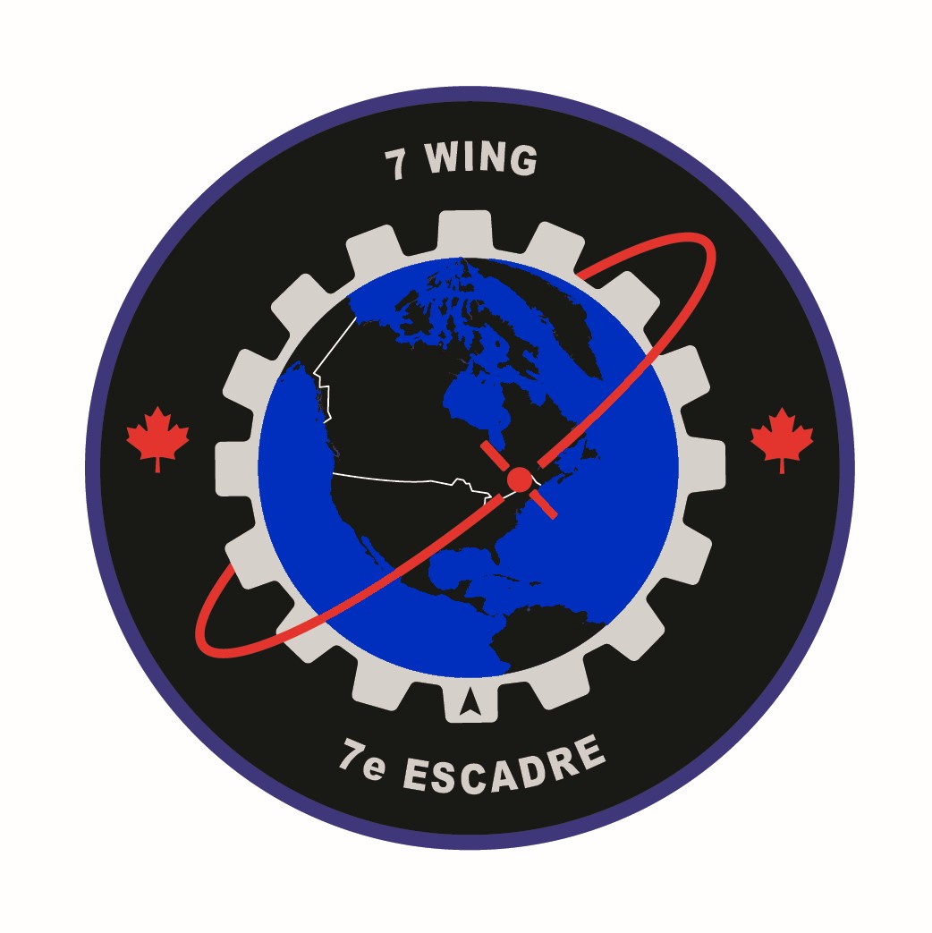 L’écusson de la 7e Escadre (Espace)