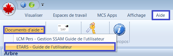Un guide de l’utilisateur, maintenant accessible à partir de l’onglet des documents d’aide de Gestion SSAM, indiquera les exigences de base de chaque type d’utilisateur pour naviguer dans les fonctions d’eDAT.