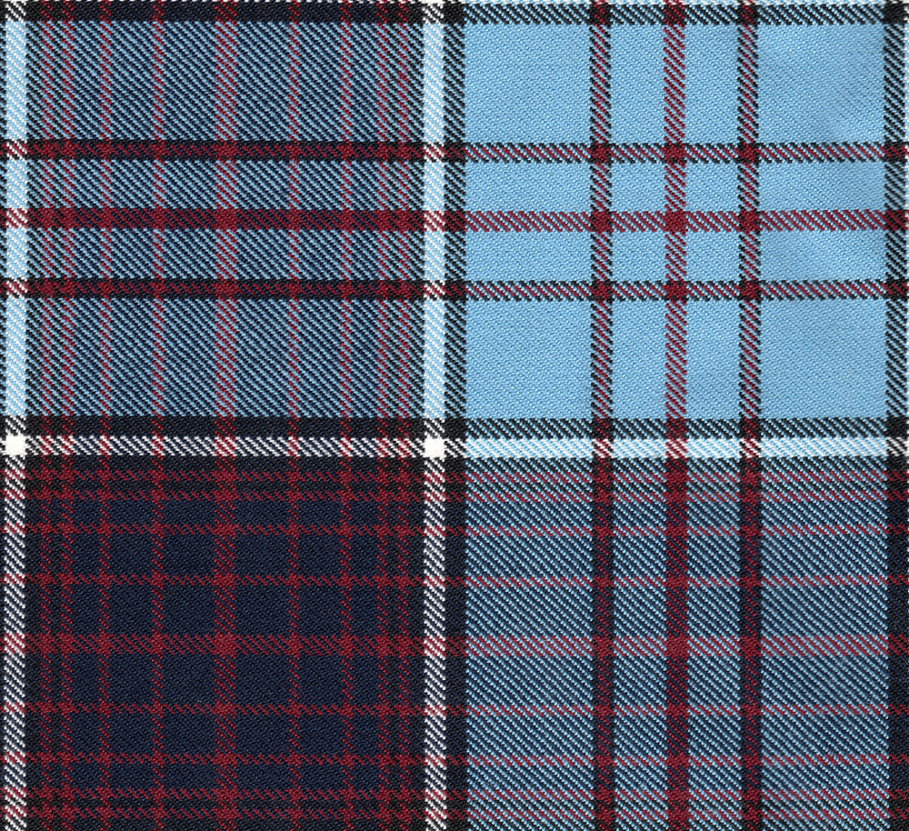 The Royal Canadian Air Force was the first air force in the world to have its own distinctive tartan. IMAGE: RCAF
