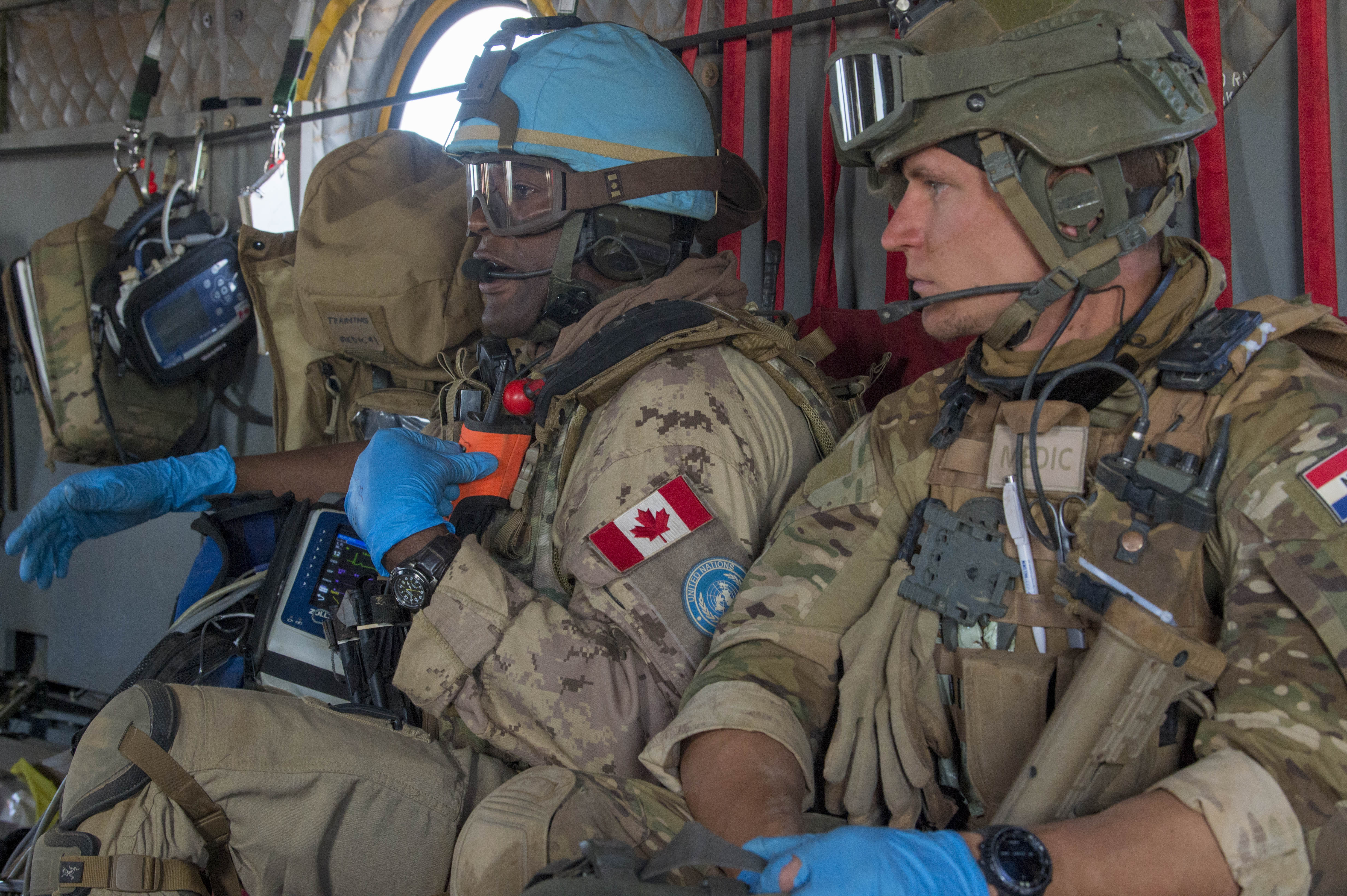 Dutch honour for Canadian task force commander in Mali News Article
