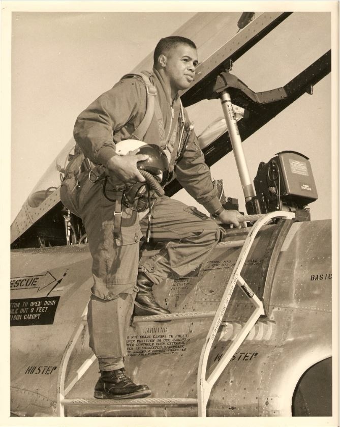 A young Captain Walter (Wally) Peters would chart a path for black aviators. 