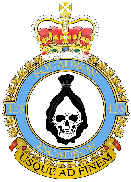 428 All Weather Fighter Squadron Badge