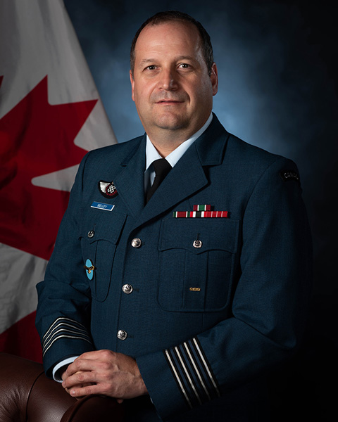 Colonel S.J.L.P. Belley, CD