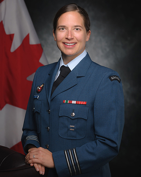 Lieutenant-Colonel Lydia Évéquoz