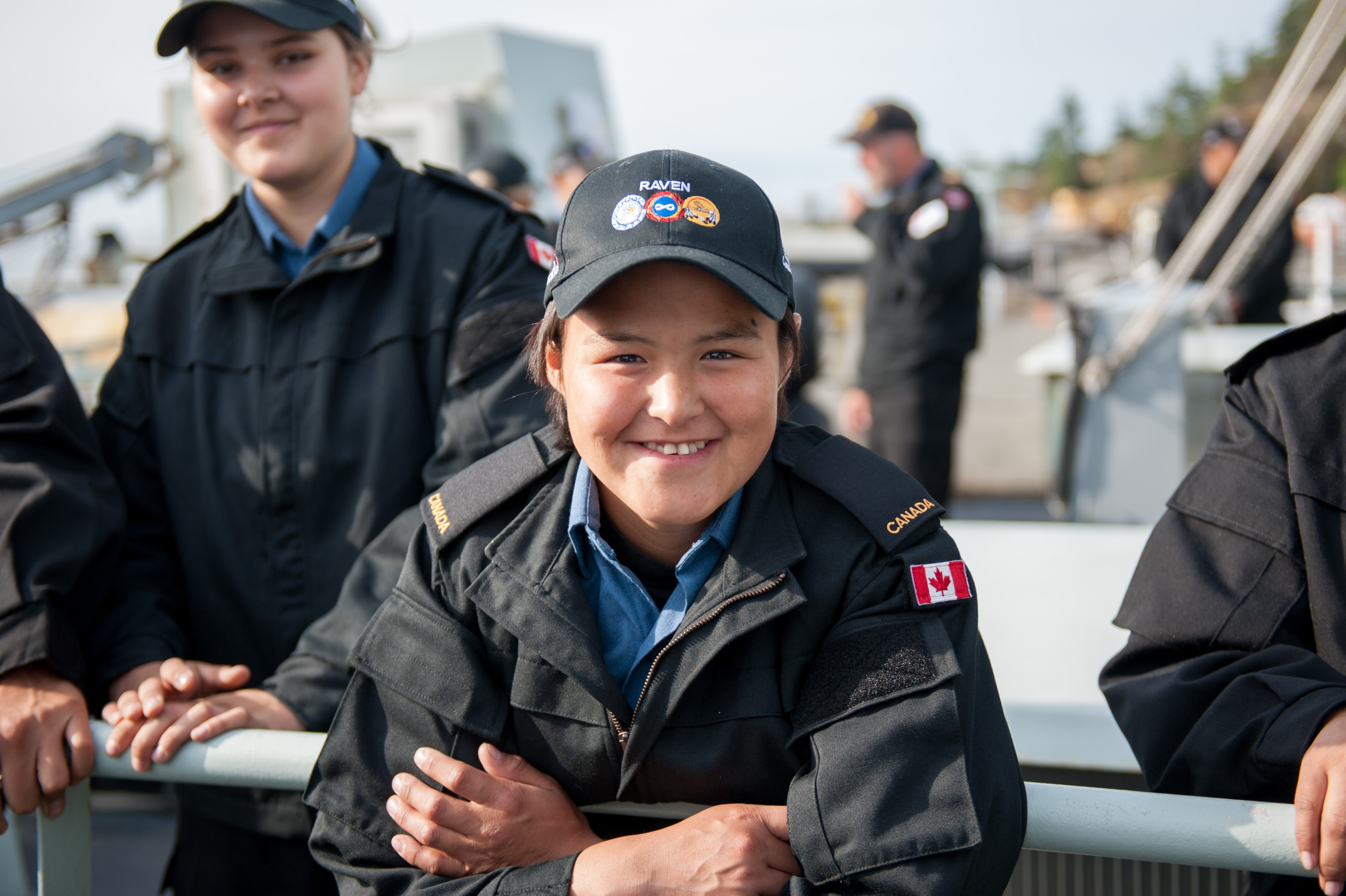 A participant in a recent Raven Program.