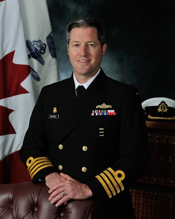 Captain (Navy)K. Whiteside, CD