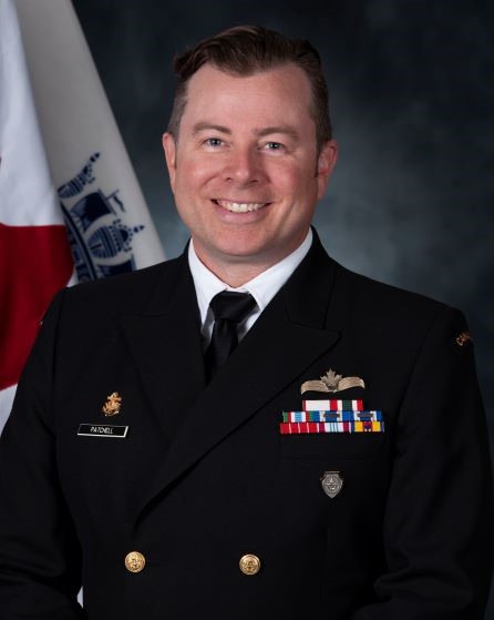 Commodore S.E. Patchell, CD