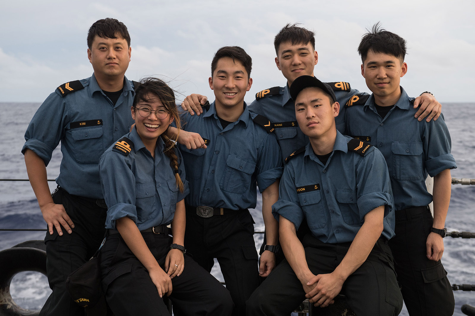 HMCS Ottawa crewmembers