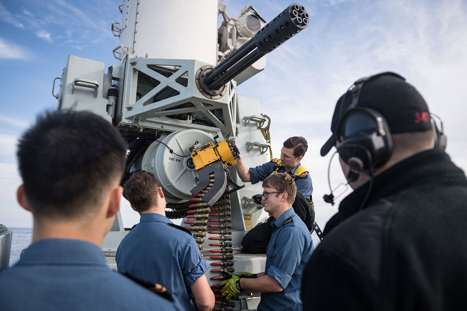 ##MCECOPY##membres du service du génie des systèmes de combat 