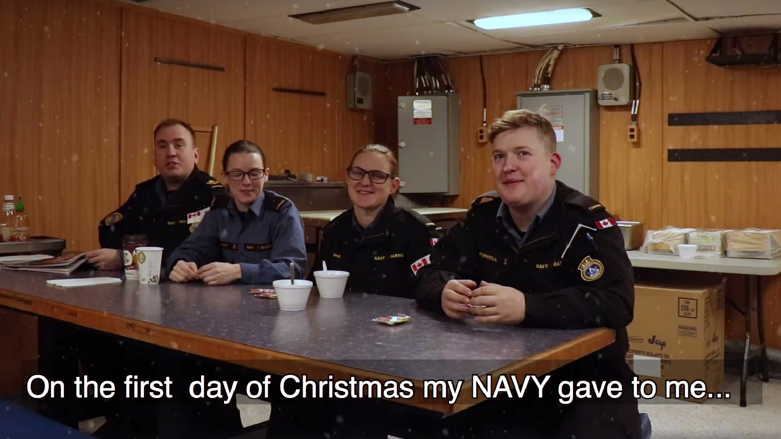 Slide - Twelve Days of Navy