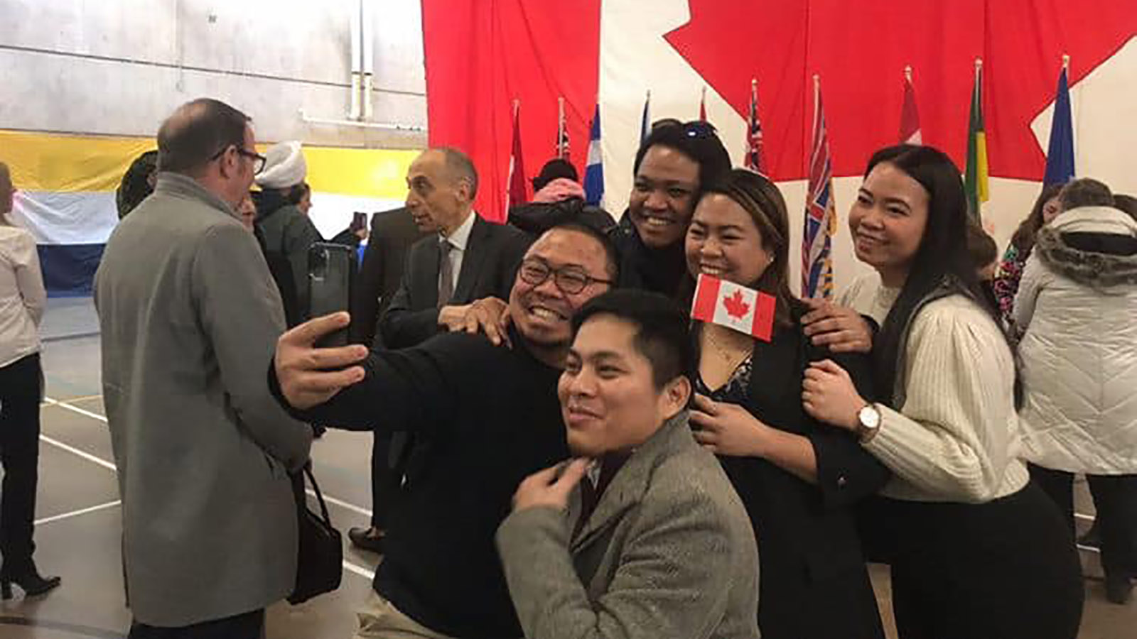 Slide - Halifax citizenship ceremony