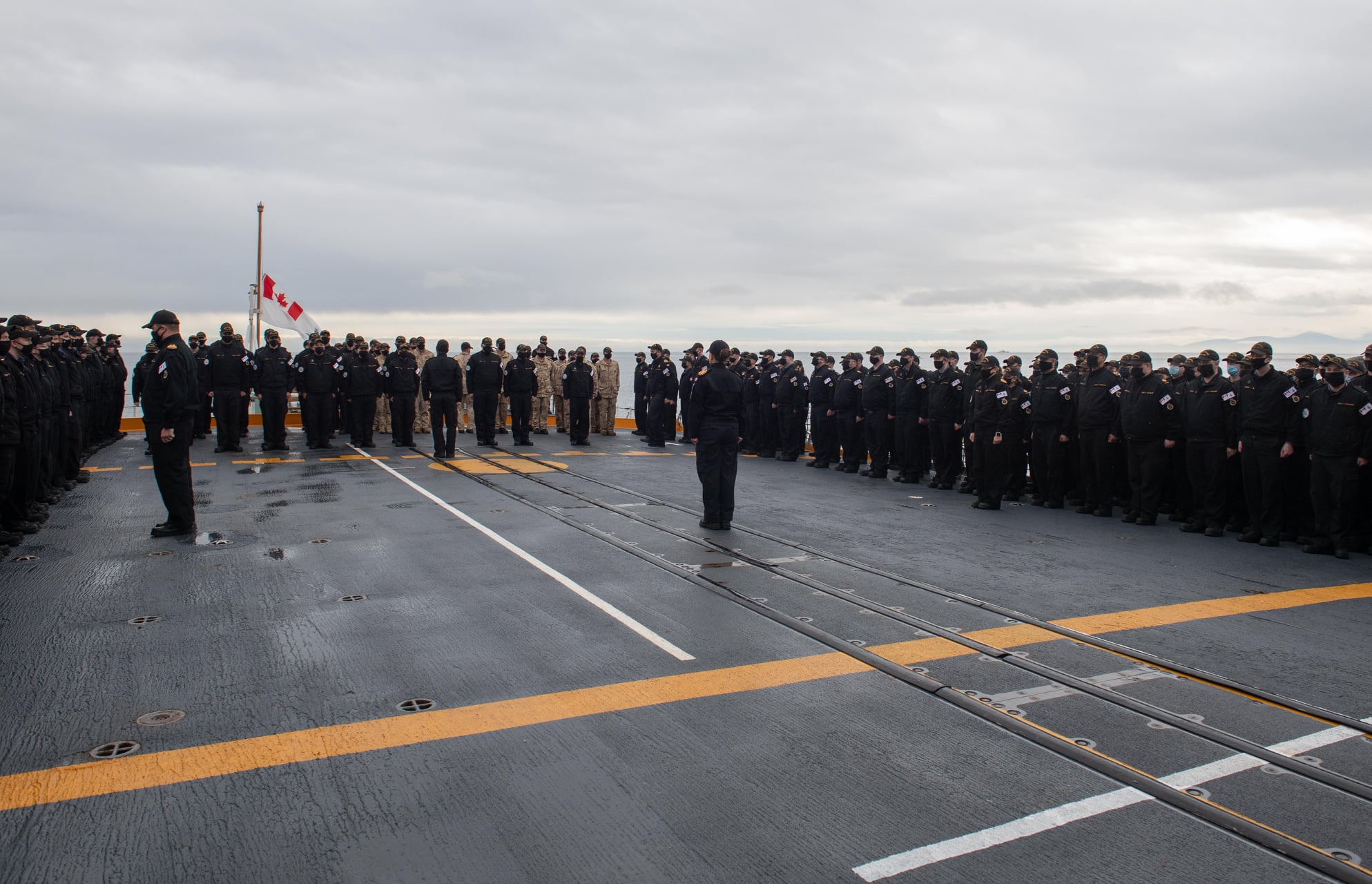 HMCS Winnipeg’s ship’s company