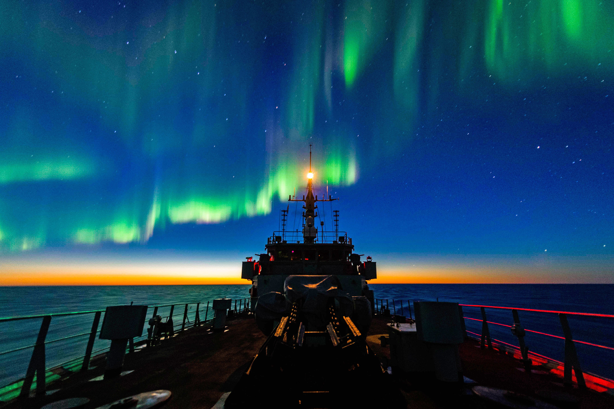 NCSM Glace Bay à l’Op NANOOK, en 2020